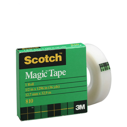 Cinta Mágica 3M, 12x33, T-810, (1 Pieza)
