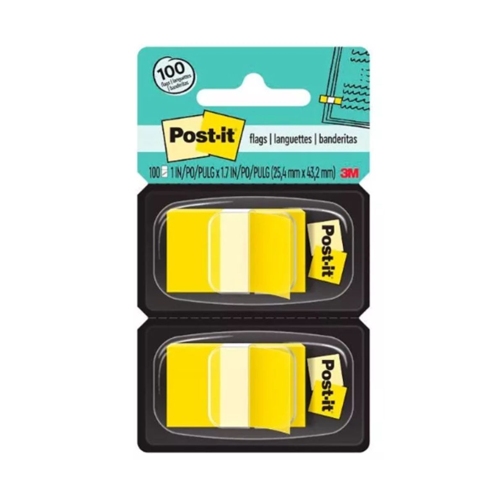 Banderitas 3M 680-YW12 Amarillo, Blíster con 2 Dispensadores