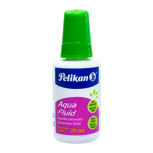 Corrector Marca Pelikan, Aqua Fluid, (1 Pieza)