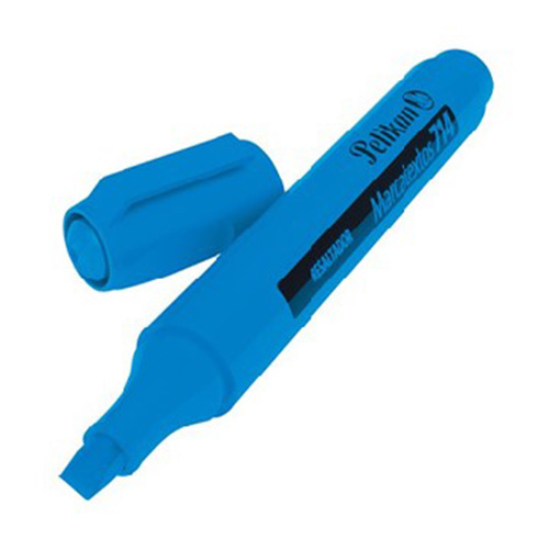 Marcador Fluorescence Pelikan, Color Azul, Mod. 714, (1 Pieza)