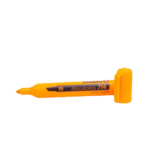 Marcador Fluorescente Pelikan, Color Naranja, Mod. 714, (1 Pieza)