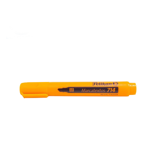 Marcador Fluorescente Pelikan, Color Naranja, Mod. 714, (1 Pieza)