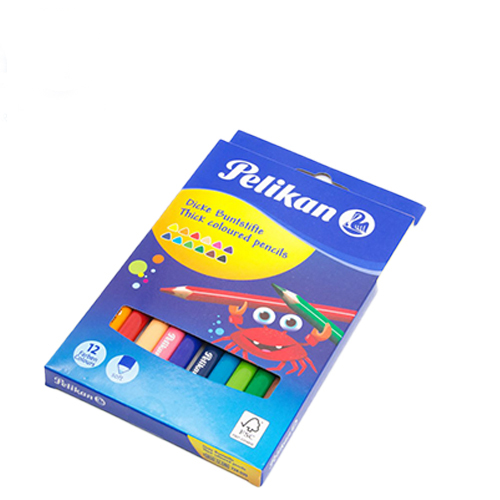 Colores Pelikan C/12 Triangulares (1 Caja)