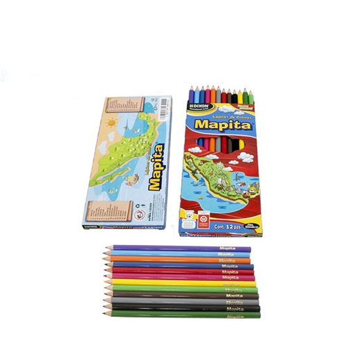 Colores Dixon Mapita C/12 Largos (1 Caja)