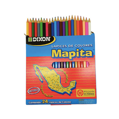 Colores Mapita C/24 Largos (1 Caja)