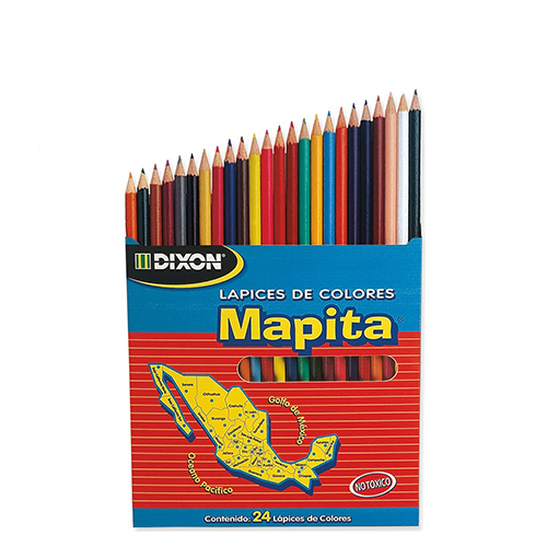 Colores Mapita C/24 Largos (1 Caja)