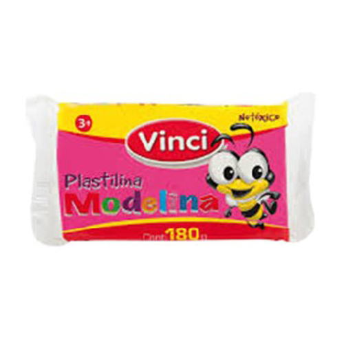 Plastilina Vinci, 180 Gramos, Rosa,(1 Barra)