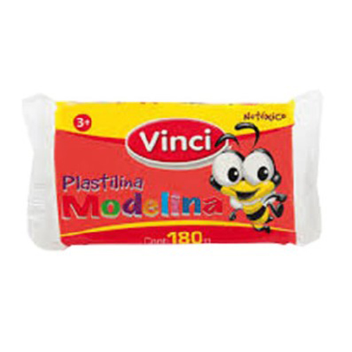 Plastilina Vinci, 180 Gramos, Rojo,(1 Barra)