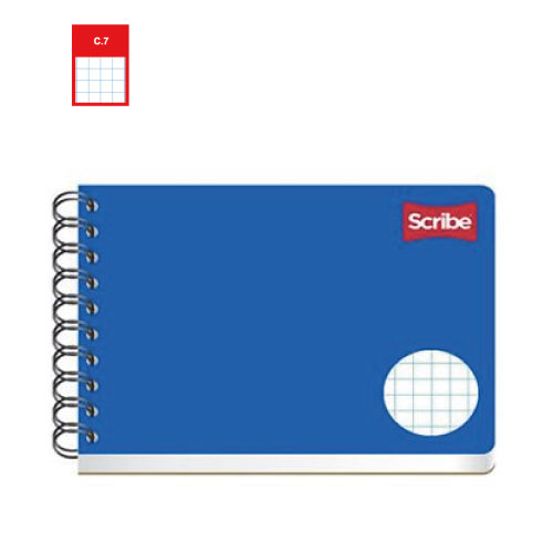 Cuaderno Scribe, Forma Italiana, c/100H, Cuadro Grande