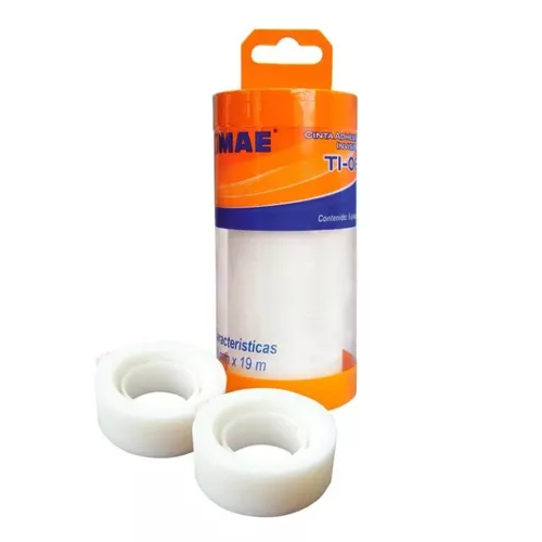 Cinta Mae Invisible Tubo con 6 piezas TI-06