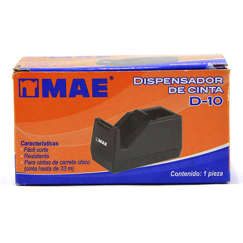Despachador Mae para conta, con carrete chico, Modelo: D-10, 1 Pieza