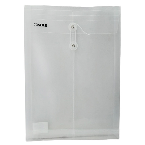 
Sobre Mae Tamaño Oficio, Vertical, Polipropileno, Trasparente, (1 Pieza)