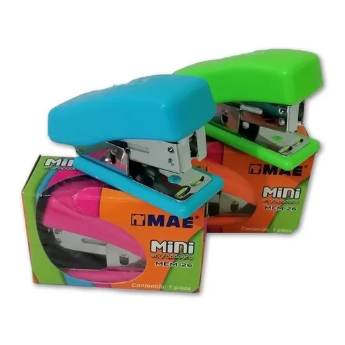 Engrapadora Mini MAE MEM-26, Grapa Estándar