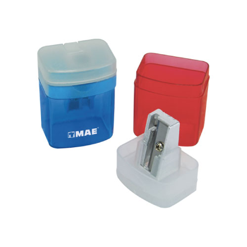 Sacapuntas MAE, Deposito Rectangular, (1 Pieza)
