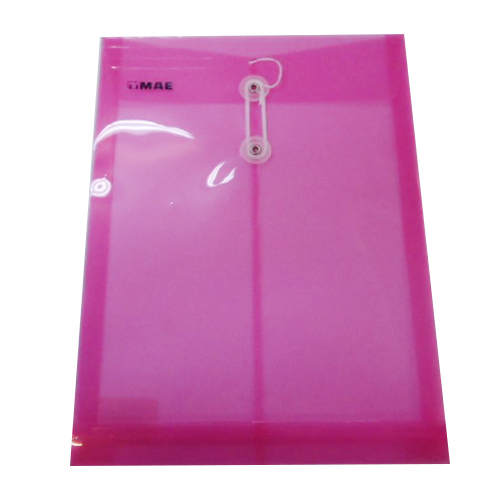 Sobre Mae Plástico, Con Hilo Polipropileno, Tamaño Carta, Rosa, (1 Pieza)