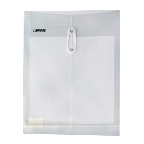 Sobre Mae Plástico, Con Hilo Polipropileno, Tamaño Carta, Transparente, (1 Pieza)