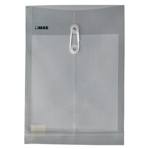 Sobre Mae Plástico, Con Hilo Polipropileno, Tamaño Oficio, Humo, (1 Pieza)