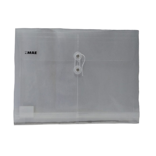 Sobre Mae Plástico, Con Hilo Polipropileno, Tamaño Carta, Humo, (1 Pieza)