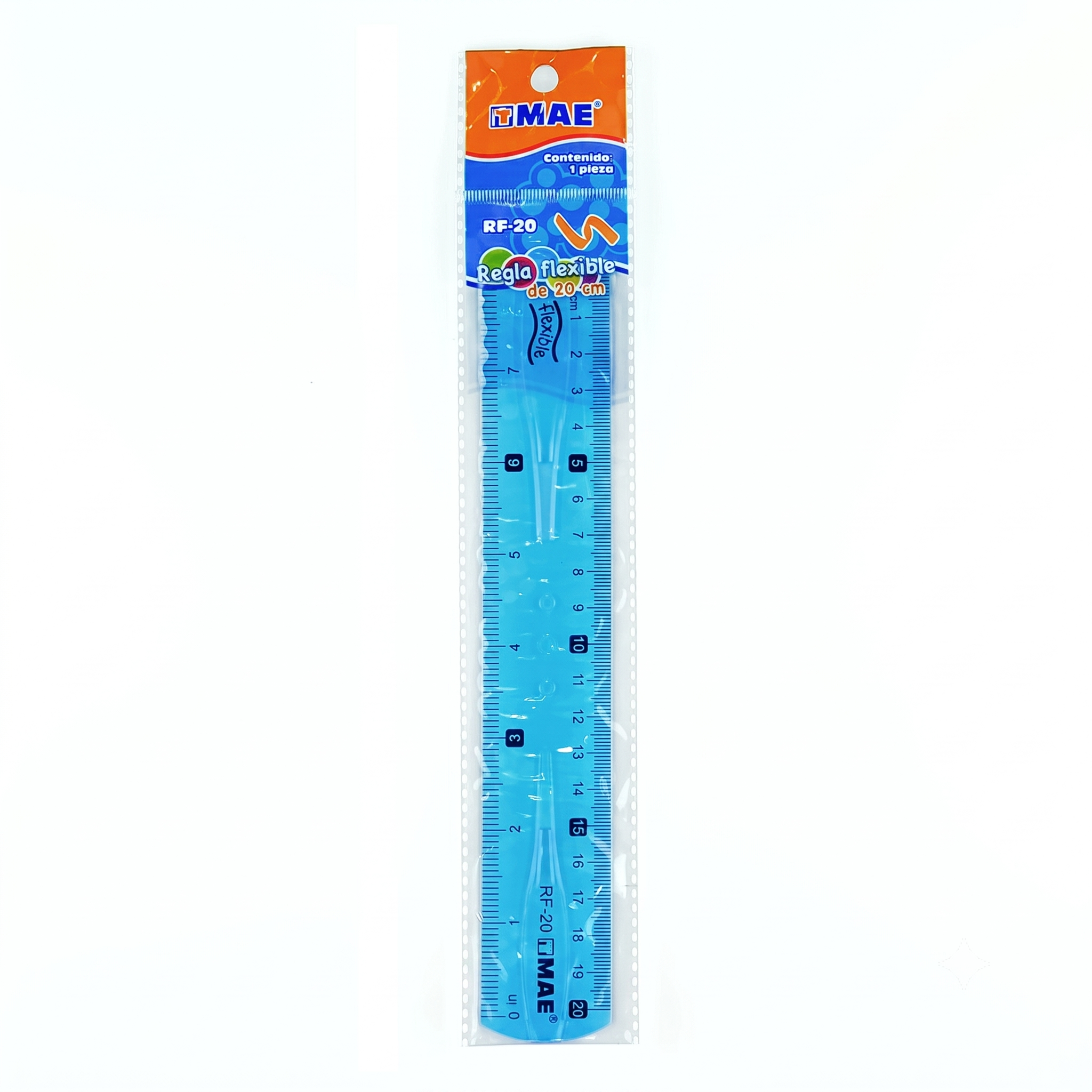 Regla Flexible MAE de 20 cm Modelo RF20