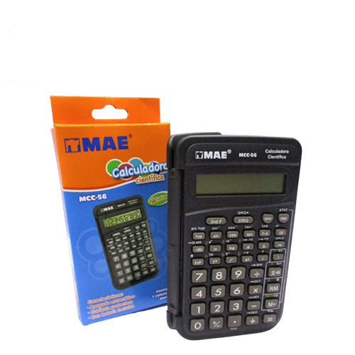 Calculadora MAE Científica, Modelo MCC56, (1 Pieza)
