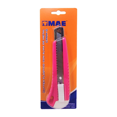 Cortador Cutter MAE Grande CPAM-G Alma Metálica 18mm