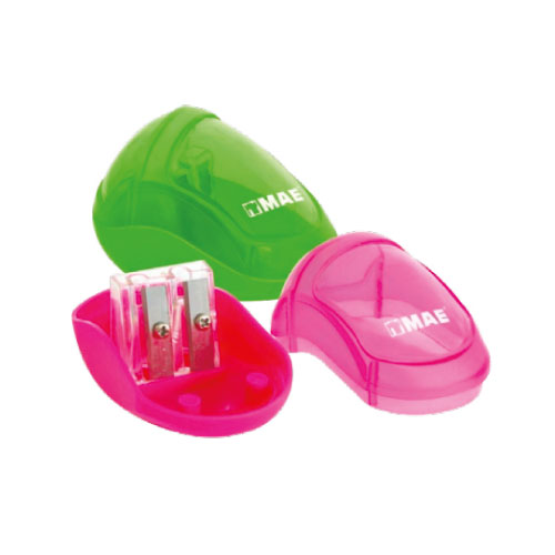 Sacapuntas MAE Con Deposito, 2 Orificios,(1 Pieza) 