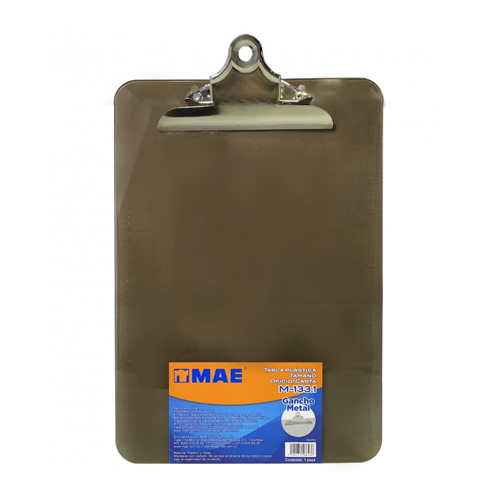 Tabla Acrílico Mae Tamaño OficioCarta Color Humo M133.1