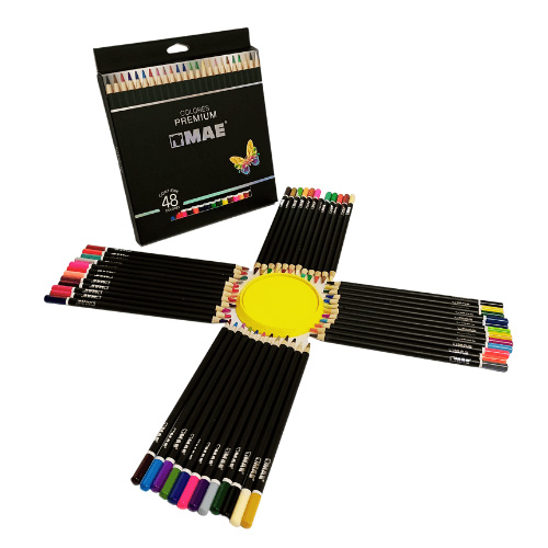 Colores Mae Premium Largos C/48, CRP-48L