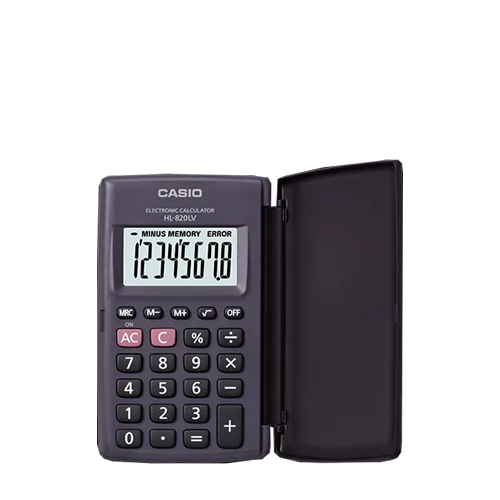 Calculadora Casio, HL820LV, Portátil, (1 Pieza)