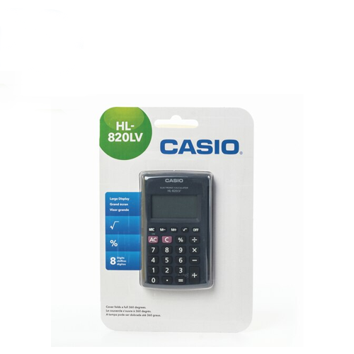 Calculadora Casio, HL820LV, Portátil, (1 Pieza)