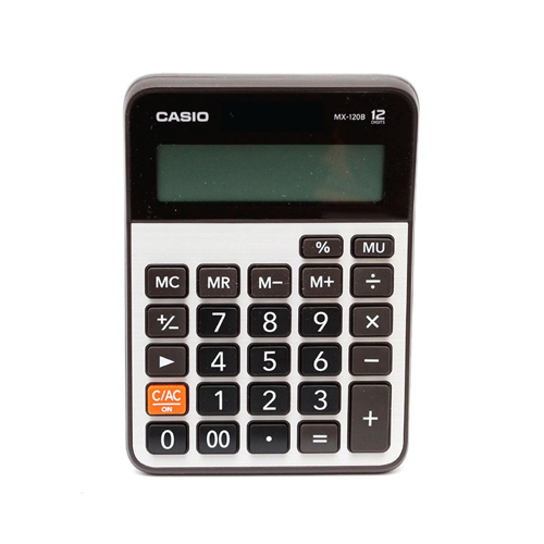 Calculadora Casio DX-120B-S-MC 12 Dígitos