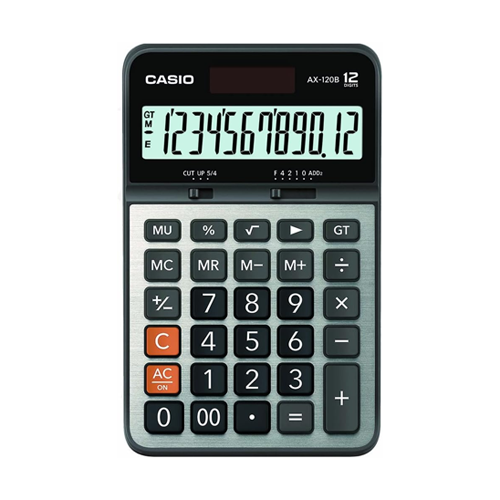 Calculadora Casio AX-120B-S-MC 12 Dígitos