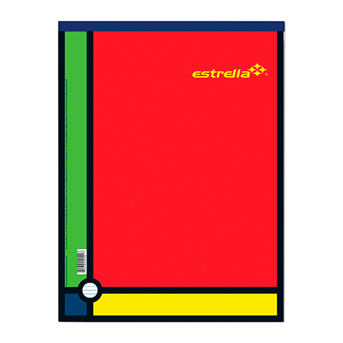 Block Estrella T/C, 80 Hojas, #5, Raya