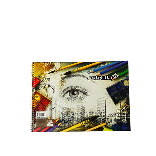 Block Tabla Estrella #40, Dibujo, Chico 25x35 cm (1 pieza)