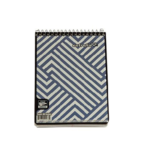 Libreta Estrella Para Taquigrafia Corta Con Espiral (1 Pieza)