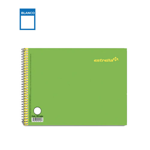 Cuaderno Estrella Forma Italiana, c/100H, Dibujo