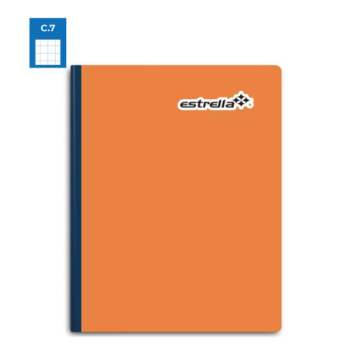 Cuaderno Estrella Profesional, c/100H, Cuadro Grande