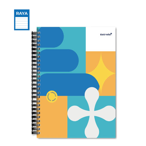 Cuaderno Estrella Profesional, c/100H, raya