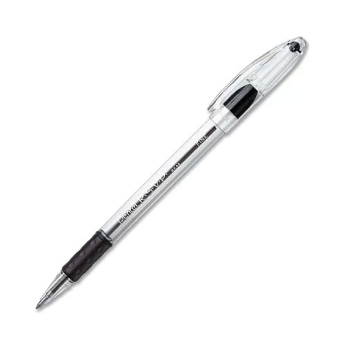 Bolígrafo Pentel RSVP, BK90, Ergonómico, Color Negro, (1 Pieza)
