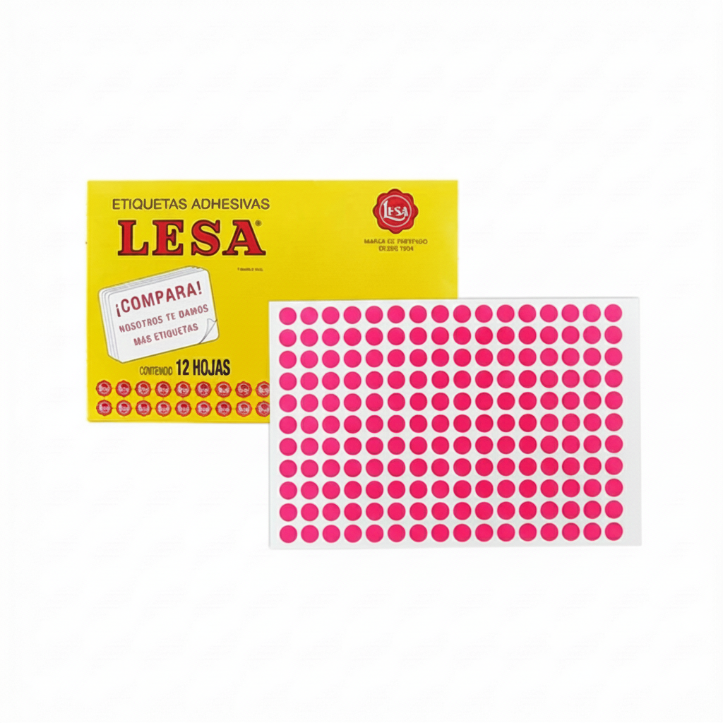 Etiqueta Lesa Fluor 10 CRosa