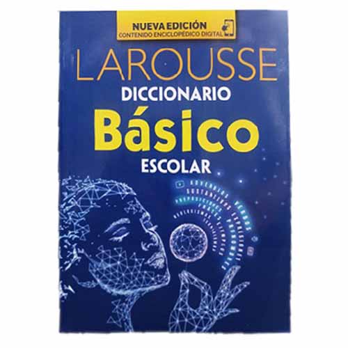 Diccionario Larousse básico escolar (Azul), Modelo: 10751, (1 Pieza)
