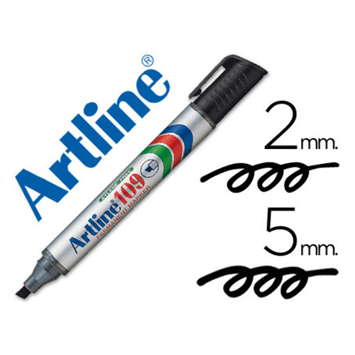 Marcador Permanente Artline 109, Negro, (1 Pieza)