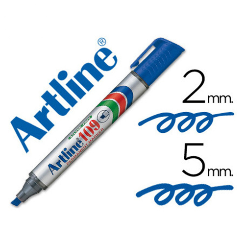 Marcador Permanente Artline 109, Azul, (1 Pieza)
