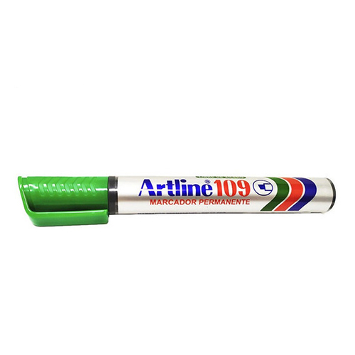 Marcador Permanente Artline 109, Verde, (1 Pieza)