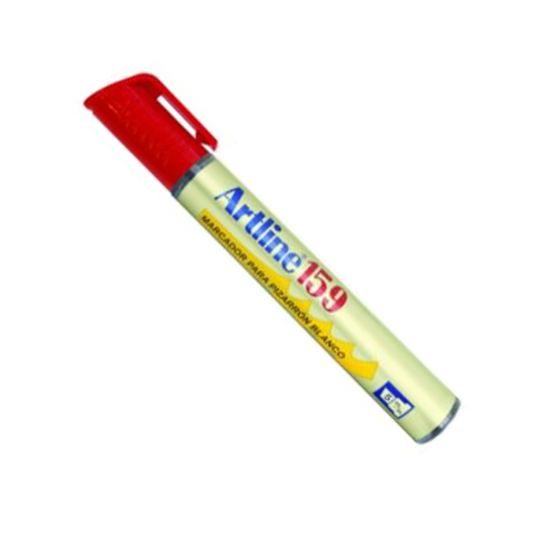 Marcador Artline 159 Para Pintarrón Rojo