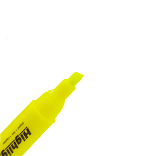 Marcador Fluorescente A-Ink Highlighter, Color Amarillo, (1 Pieza)