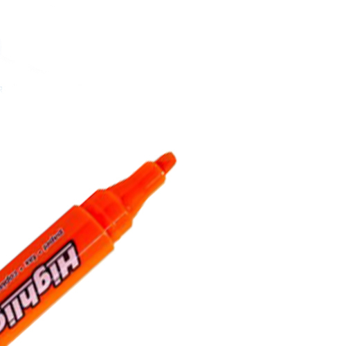Marcador Fluorescente A-Ink Highlighter, Color Naranja, (1 Pieza)
