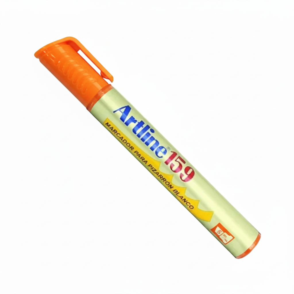 Marcador Artline Para Pintarrón Naranja EK-159NA