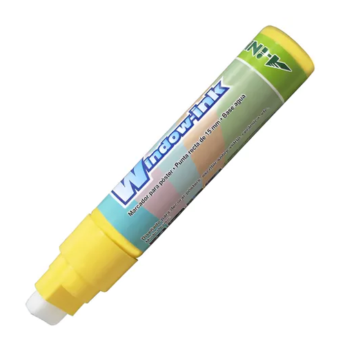 Marcador Window-Ink Amarillo Pastel AWA-PAM (1 Pieza)