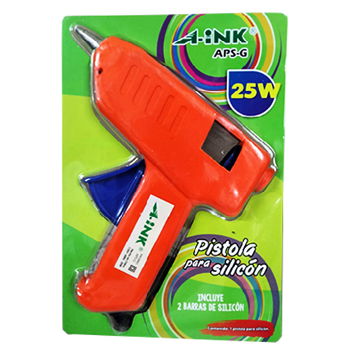 Pistola para silicón marca A-ink, Modelo: APS-G, 1 Pieza.